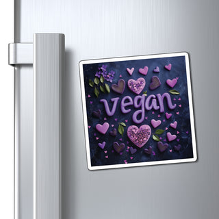 Colorful Hearts Magnet Printify