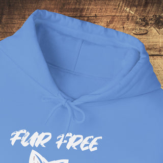 Fur Free For Me Heavy Blend™ Hooded Sweatshirt Printify