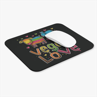 Vegan Love Mouse Pad (Rectangle)