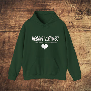 Vegan Virtues Unisex Heavy Blend™ Hooded Sweatshirt