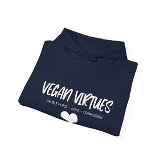 Vegan Virtues Unisex Heavy Blend™ Hooded Sweatshirt