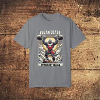 Vegan Beast Unisex Garment-Dyed T-shirt