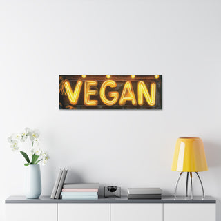 Vegan Classic Stretched Canvas Printify