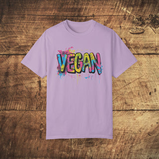 Vegan Garment-Dyed T-shirt Printify