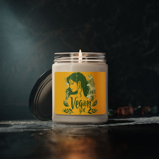 Vegan Girl Scented Soy Candle, 9oz