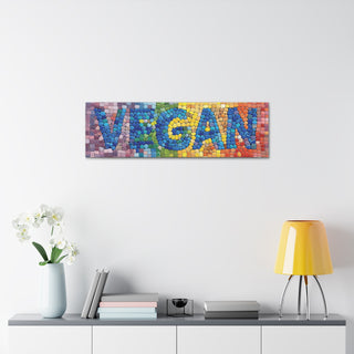 Vegan Classic Stretched Canvas Printify