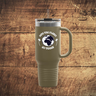 Save The Planet Insulated Travel Mug, 40oz