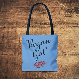 Vegan Girl Tote Bag Printify