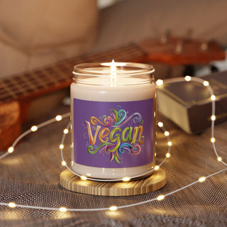 Vegan Scented Soy Candle, 9oz