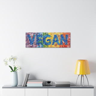 Vegan Classic Stretched Canvas Printify