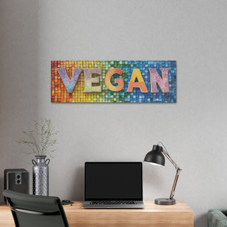 Vegan Classic Stretched Canvas Printify