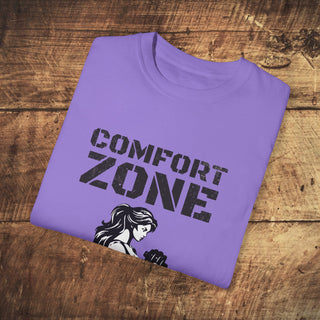 Comfort Zone Garment-Dyed T-shirt Printify