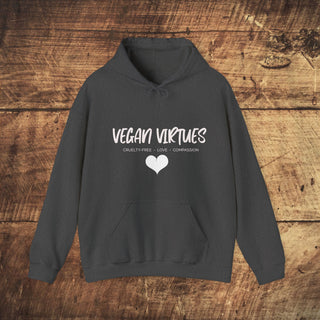 Vegan Virtues Unisex Heavy Blend™ Hooded Sweatshirt