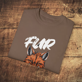 Fur Kills Garment-Dyed T-shirt Printify