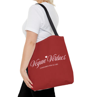 Vegan Virtues Tote Bag Printify