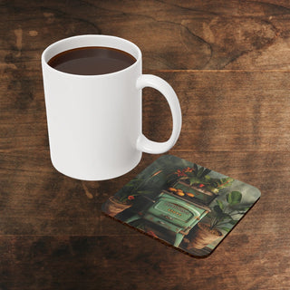 Plant-Based Stove Cork Back Coaster Printify