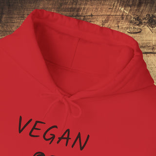 Vegan Heart Heavy Blend™ Hooded Sweatshirt Printify