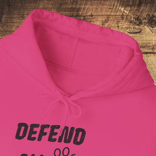 Defend All Animals Heavy Blend™ Hooded Sweatshirt Printify