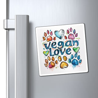 Vegan Love Magnet Printify