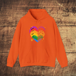 Vegan Love Heavy Blend™ Hooded Sweatshirt Printify