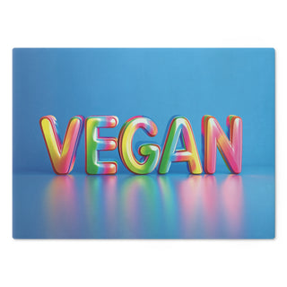 Vegan Tempered Glass Cutting Board Printify