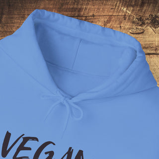 Vegan Girl Heavy Blend™ Hooded Sweatshirt Printify