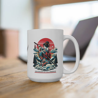 Defender of Animals Coffee Mug 15oz Printify