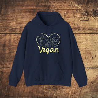 Vegan Heavy Blend™ Hooded Sweatshirt Printify