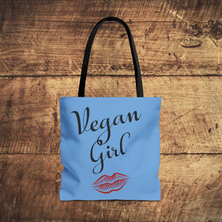 Vegan Girl Tote Bag Printify