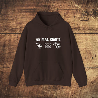 Animal Rights Heavy Blend™ Hooded Sweatshirt Printify