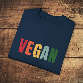 Vegan Garment-Dyed T-shirt Printify