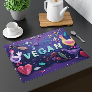 Vegan Placemat, 1pc Printify