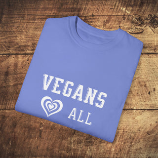 Vegan Garment-Dyed T-shirt Printify