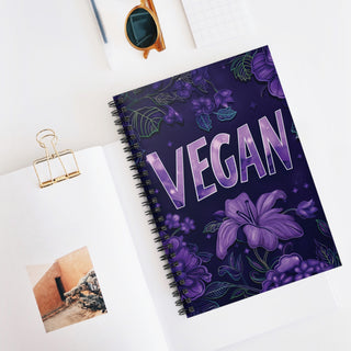 Vegan Spiral Notebook - Ruled Line Printify