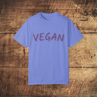 Vegan Garment-Dyed T-shirt Printify