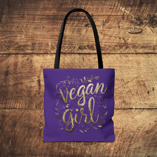 Vegan Girl Tote Bag Printify