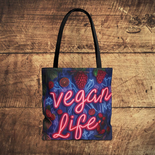 Vegan Life Tote Bag Printify