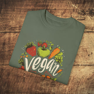 Vegan Garment-Dyed T-shirt Printify