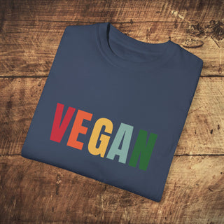 Vegan Garment-Dyed T-shirt Printify