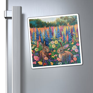 Bunnies Magnet Printify