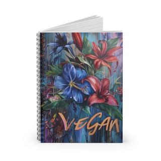 Vegan Spiral Notebook - Ruled Line Printify