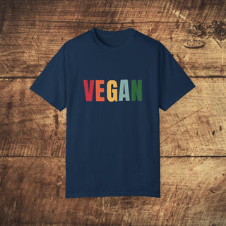 Vegan Garment-Dyed T-shirt Printify