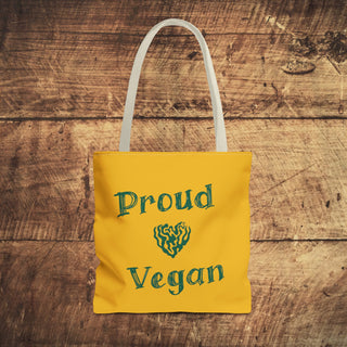 Proud Vegan Tote Bag Printify