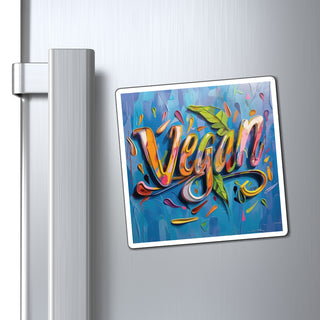 Colorful Vegan Magnet Printify