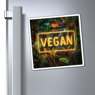 Vegan Neon Magnet Printify