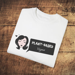 Plant-Based Vegan Garment-Dyed T-shirt Printify