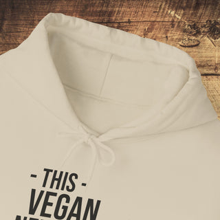 This Vegan Needs A Cocktail Heavy Blend™ Hooded Sweatshirt Printify