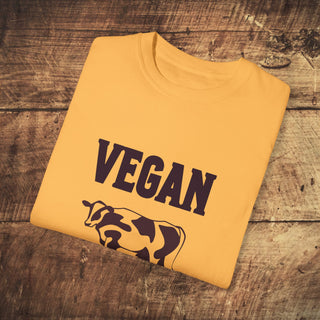 Vegan For Her Garment-Dyed T-shirt Printify