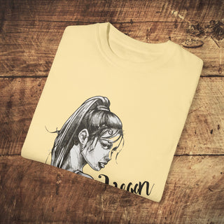 Vegan Girl Garment-Dyed T-shirt Printify