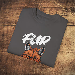 Fur Kills Garment-Dyed T-shirt Printify